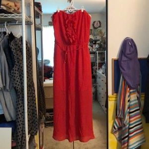 Strapless Maxi Dress